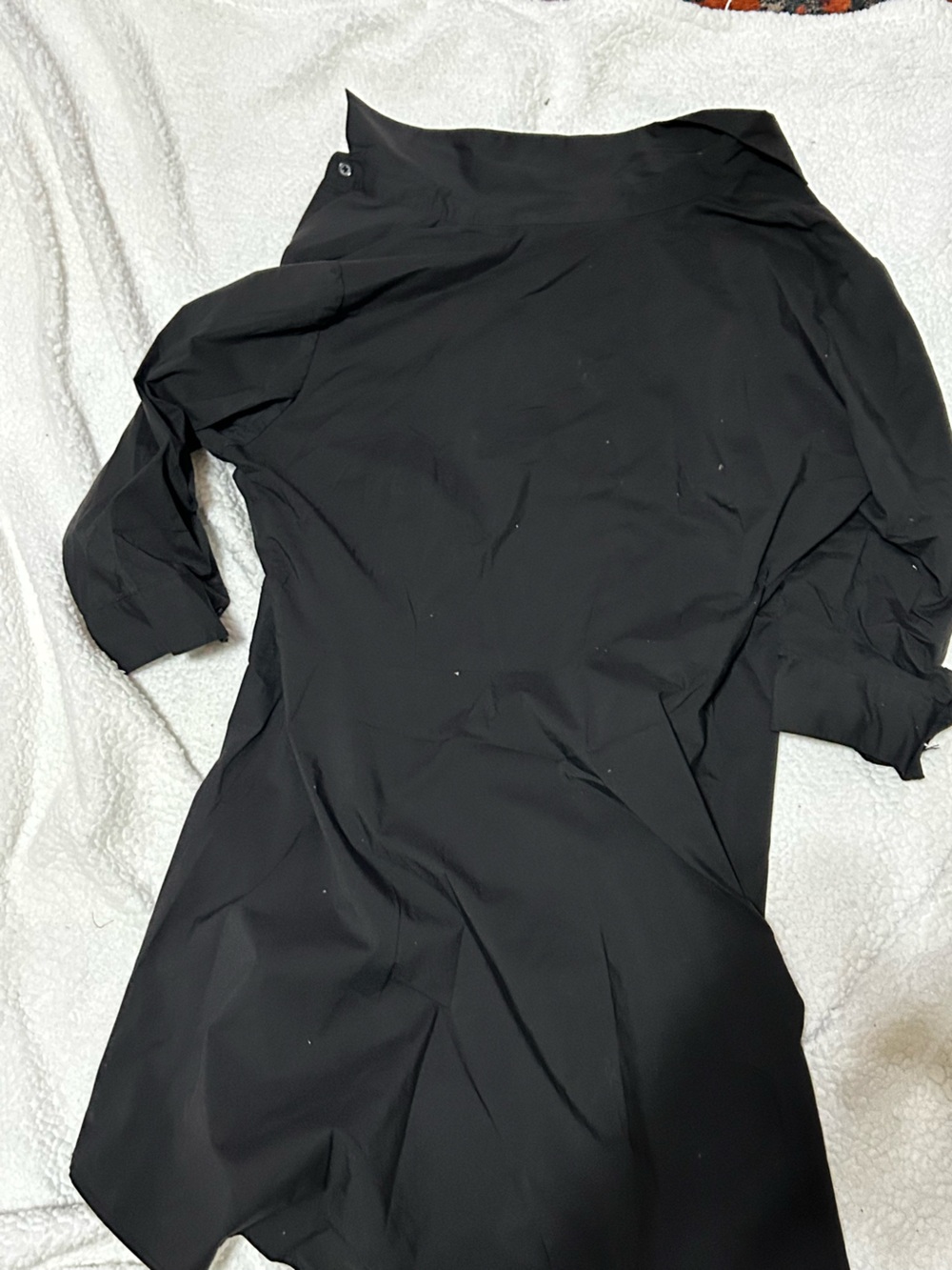 New York & Company Black Button-Down Women's Shirt
